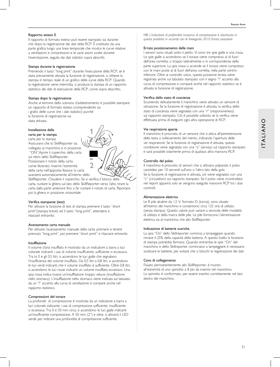 Laerdal Resusci Anne CPR-D User Manual | Page 31 / 112