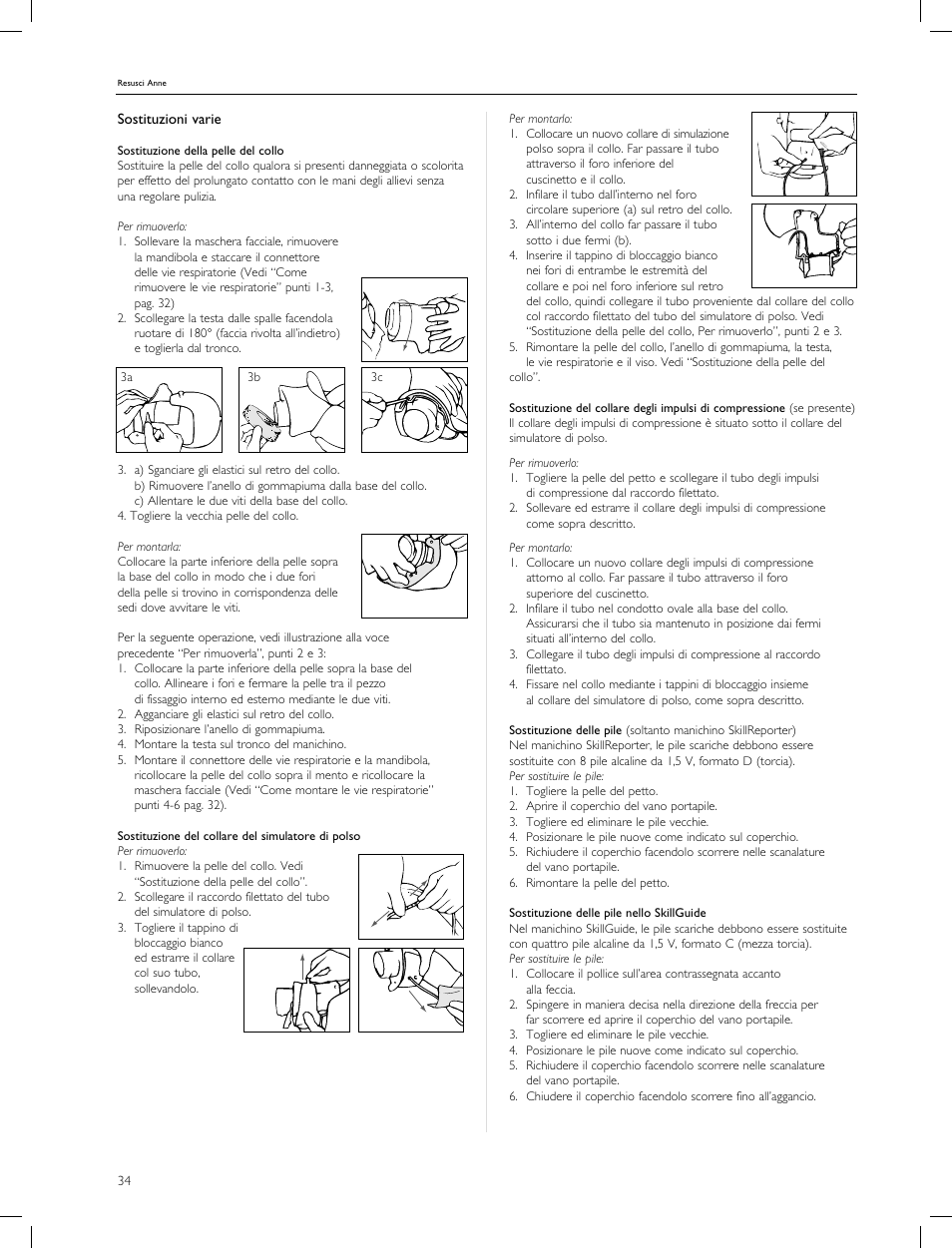 Laerdal Resusci Anne CPR-D User Manual | Page 34 / 112