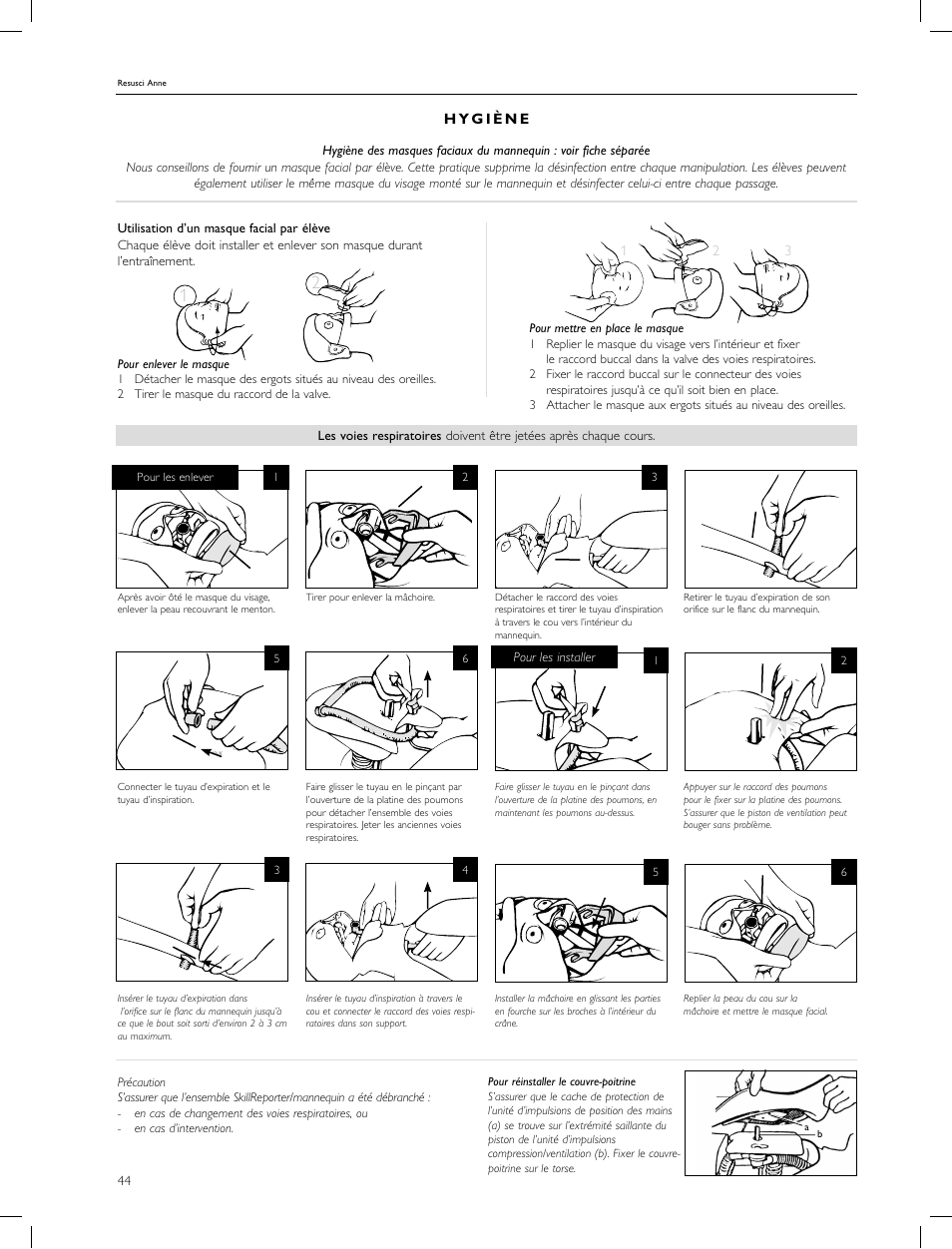 Laerdal Resusci Anne CPR-D User Manual | Page 44 / 112