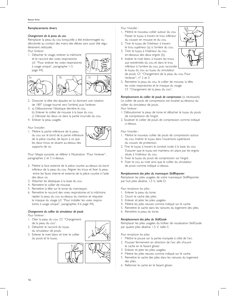 Laerdal Resusci Anne CPR-D User Manual | Page 46 / 112