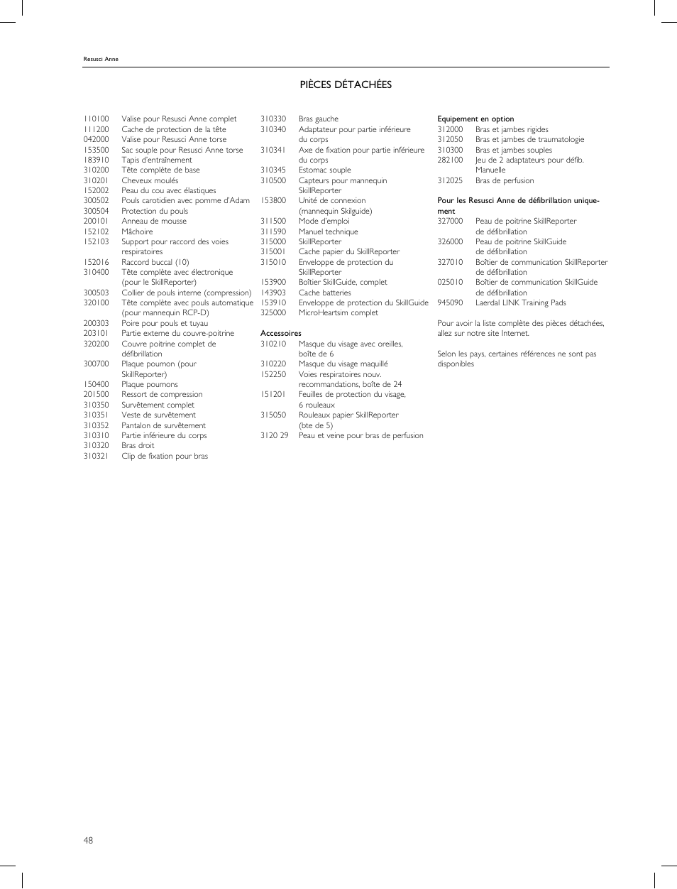 Laerdal Resusci Anne CPR-D User Manual | Page 48 / 112