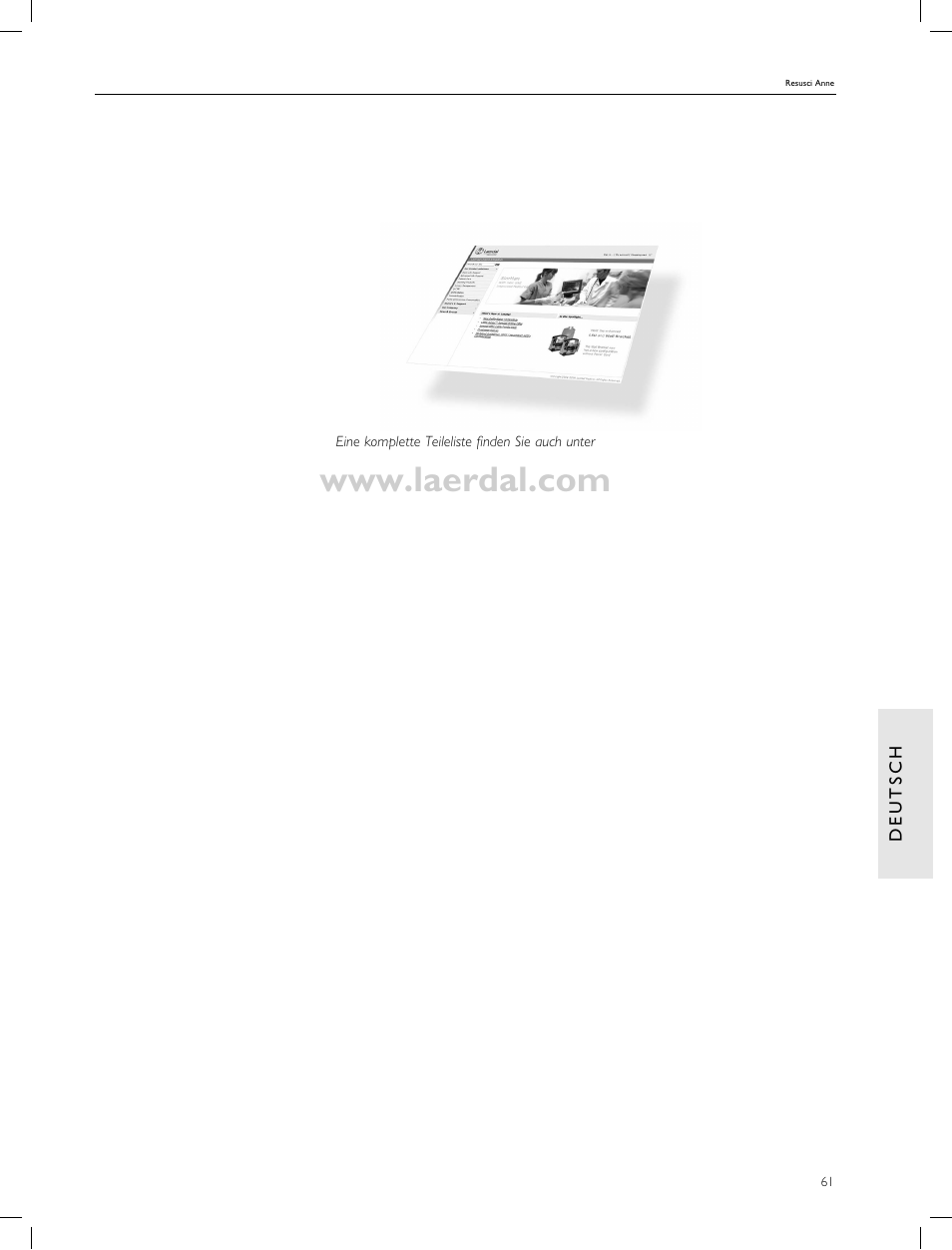 Laerdal Resusci Anne CPR-D User Manual | Page 61 / 112