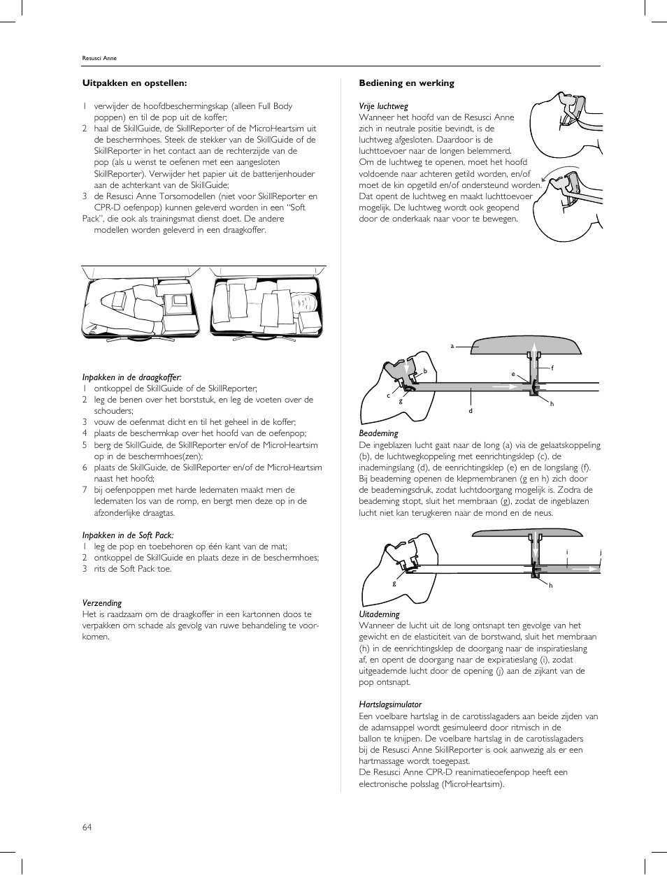 Laerdal Resusci Anne CPR-D User Manual | Page 64 / 112