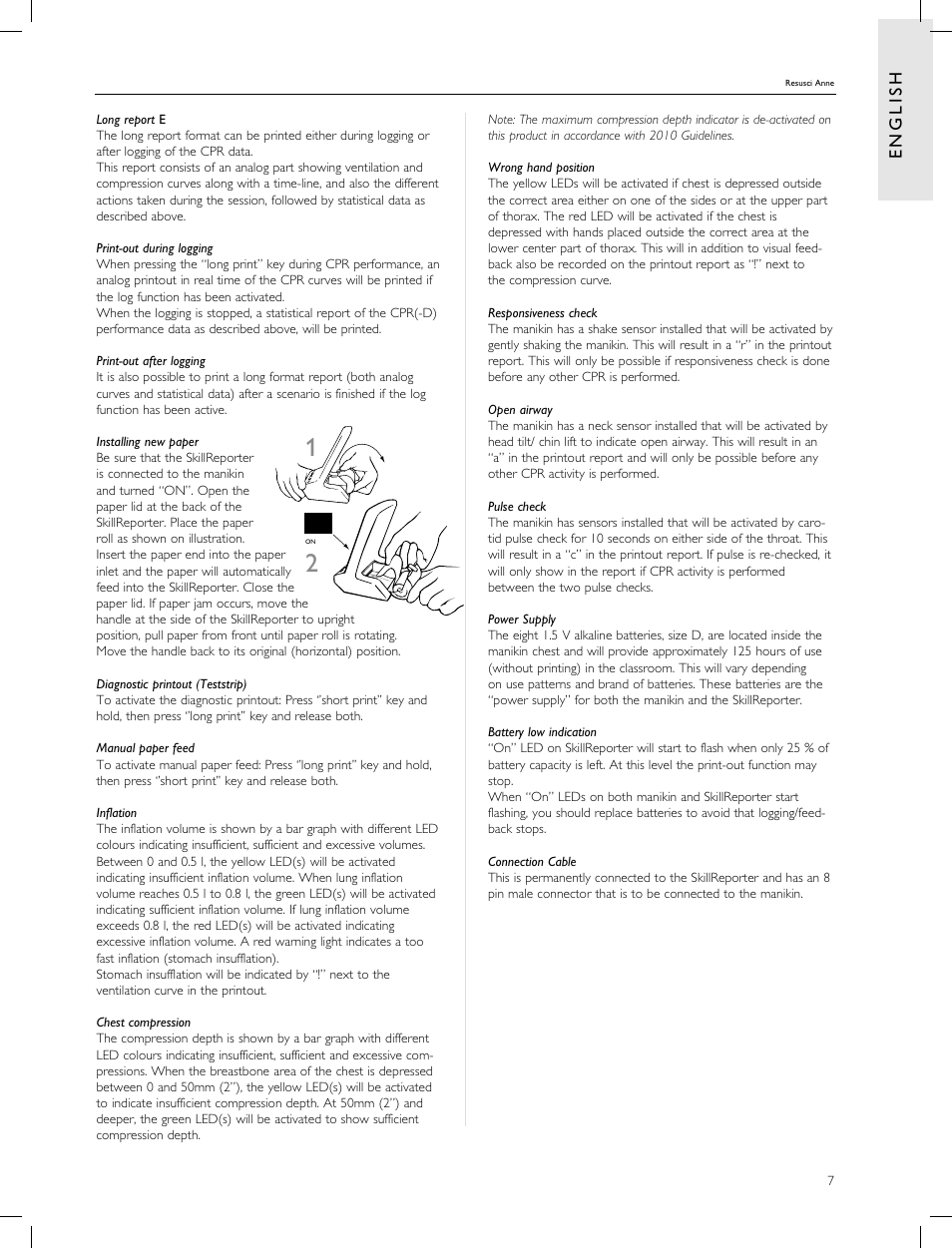 Laerdal Resusci Anne CPR-D User Manual | Page 7 / 112