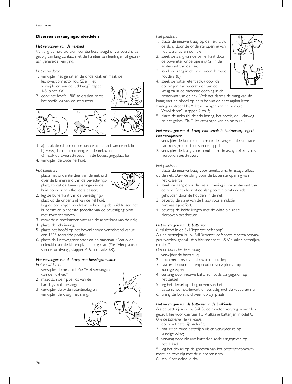 Laerdal Resusci Anne CPR-D User Manual | Page 70 / 112