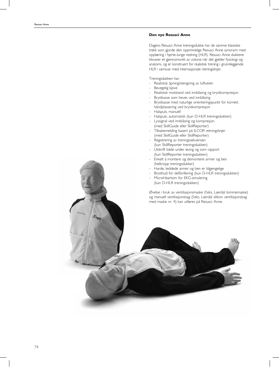Laerdal Resusci Anne CPR-D User Manual | Page 74 / 112