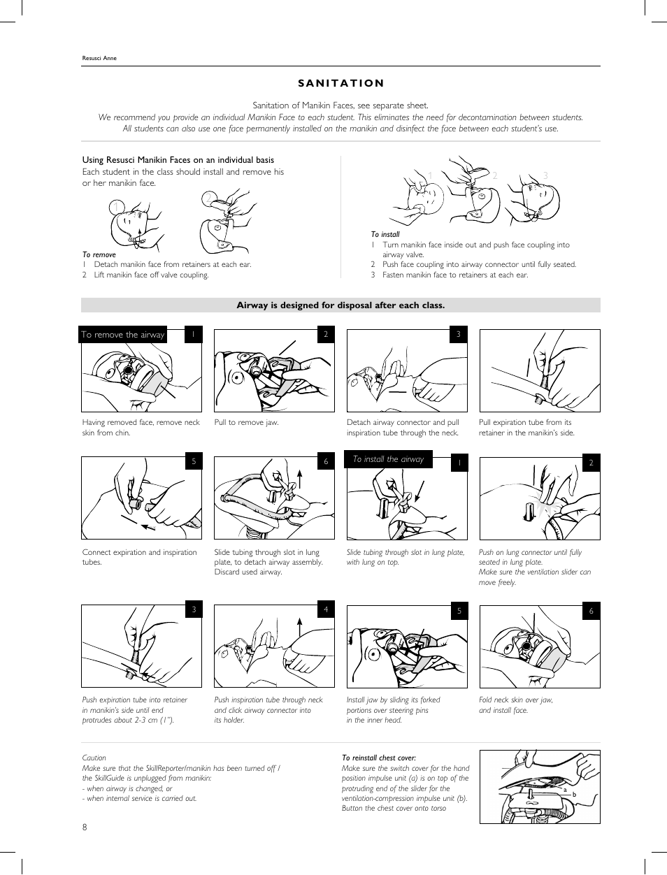Laerdal Resusci Anne CPR-D User Manual | Page 8 / 112