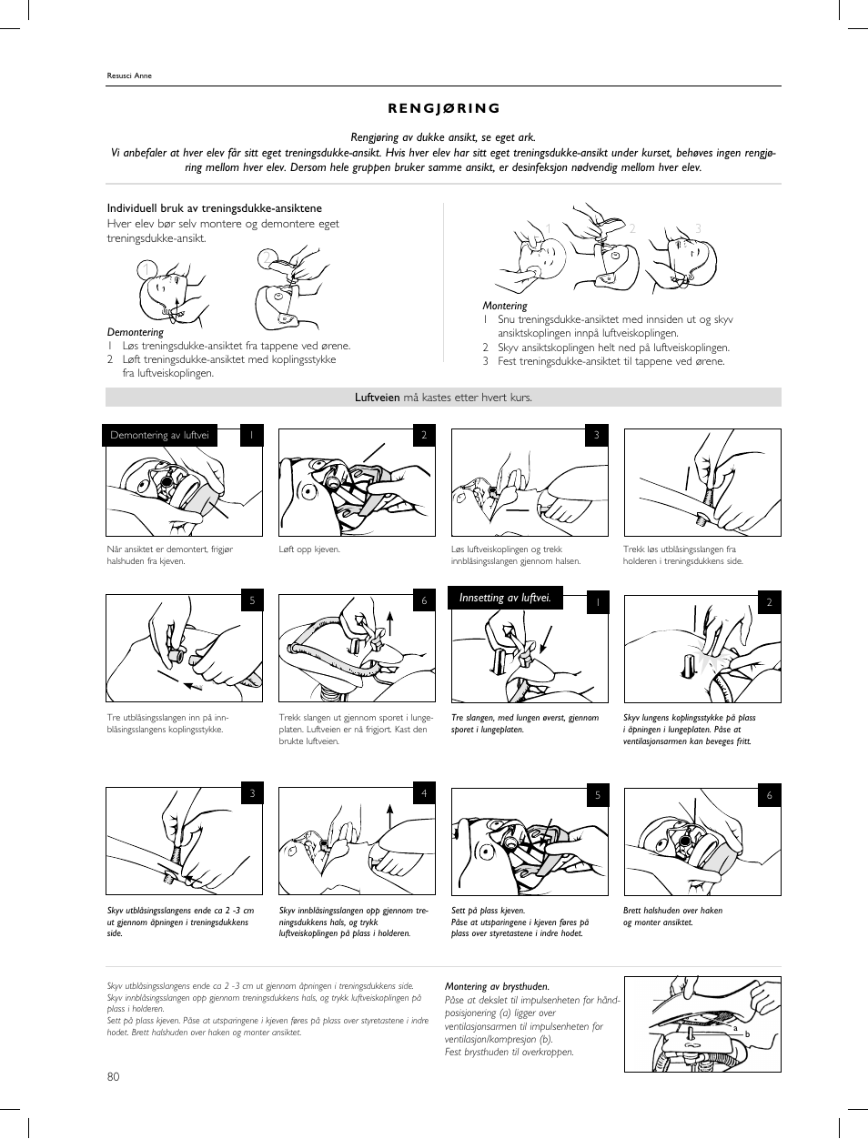 Laerdal Resusci Anne CPR-D User Manual | Page 80 / 112