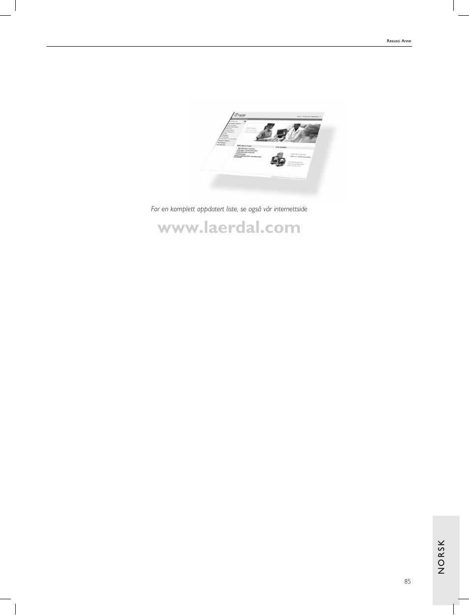 Laerdal Resusci Anne CPR-D User Manual | Page 85 / 112