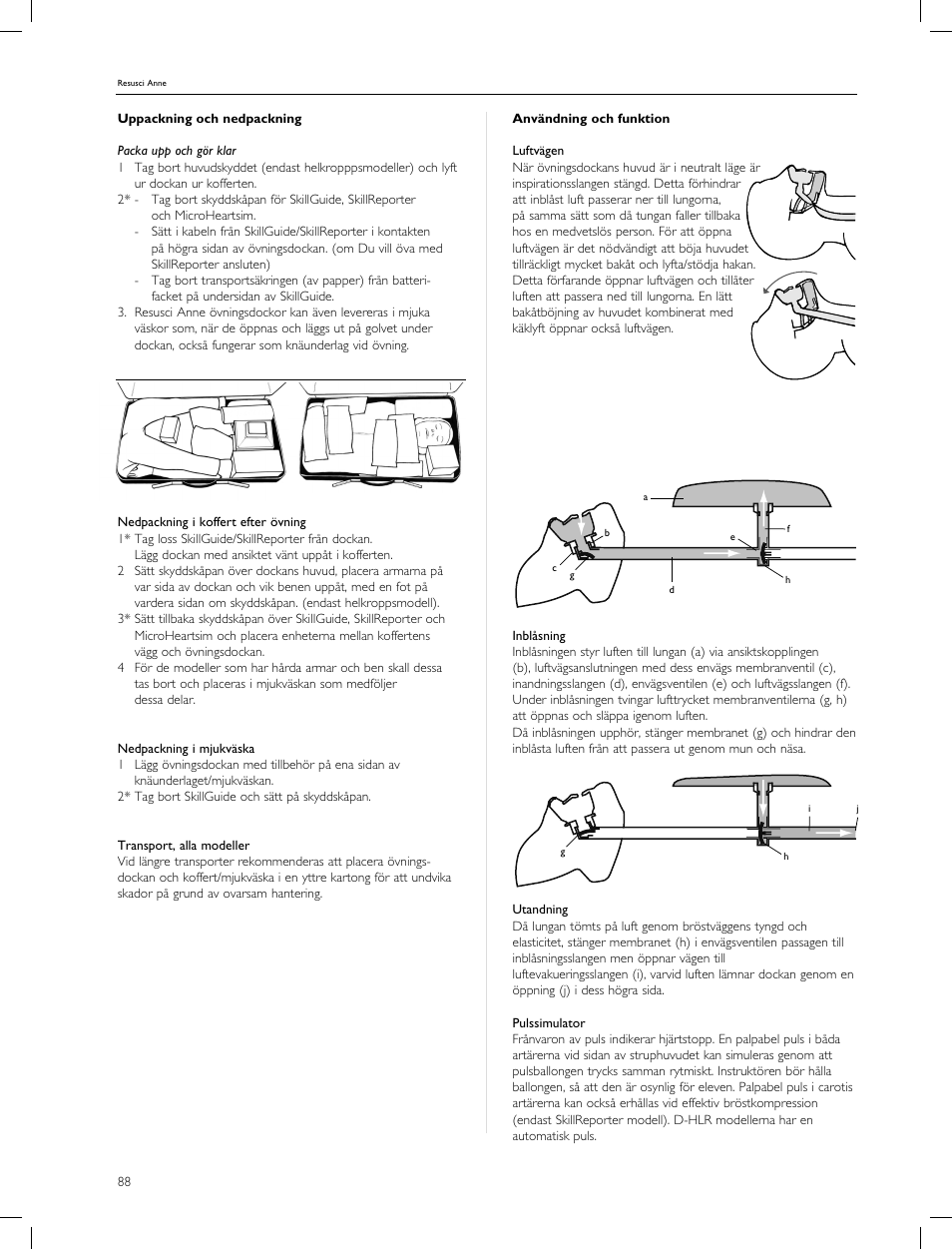 Laerdal Resusci Anne CPR-D User Manual | Page 88 / 112
