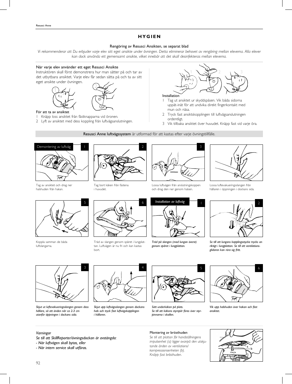 Laerdal Resusci Anne CPR-D User Manual | Page 92 / 112