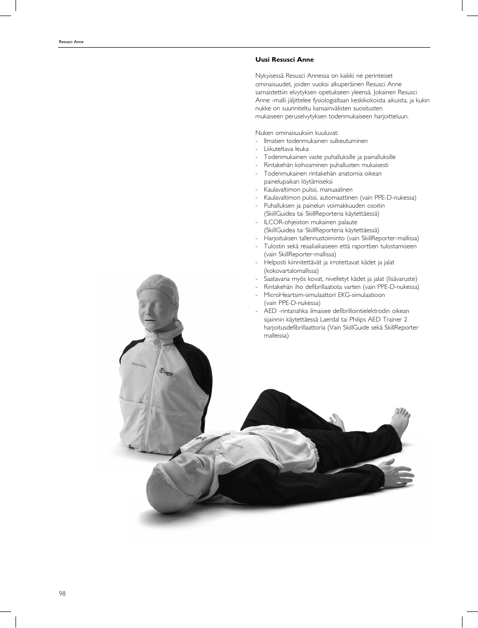 Laerdal Resusci Anne CPR-D User Manual | Page 98 / 112