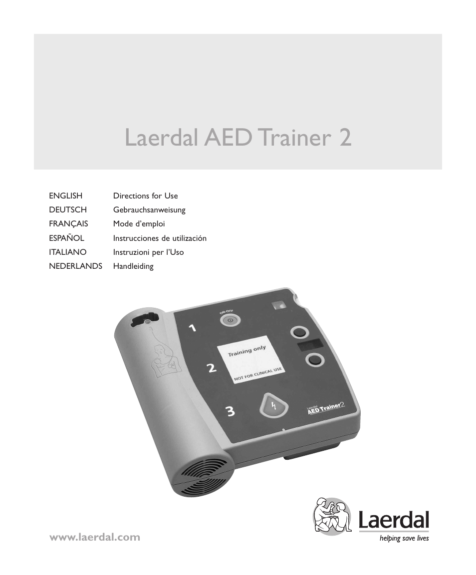 Laerdal AED Trainer 2 User Manual | 38 pages