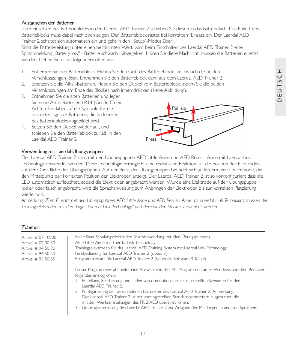 Laerdal AED Trainer 2 User Manual | Page 11 / 38