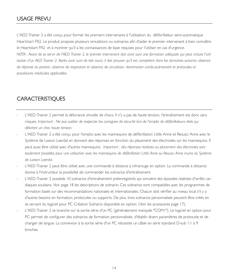 Laerdal AED Trainer 2 User Manual | Page 14 / 38