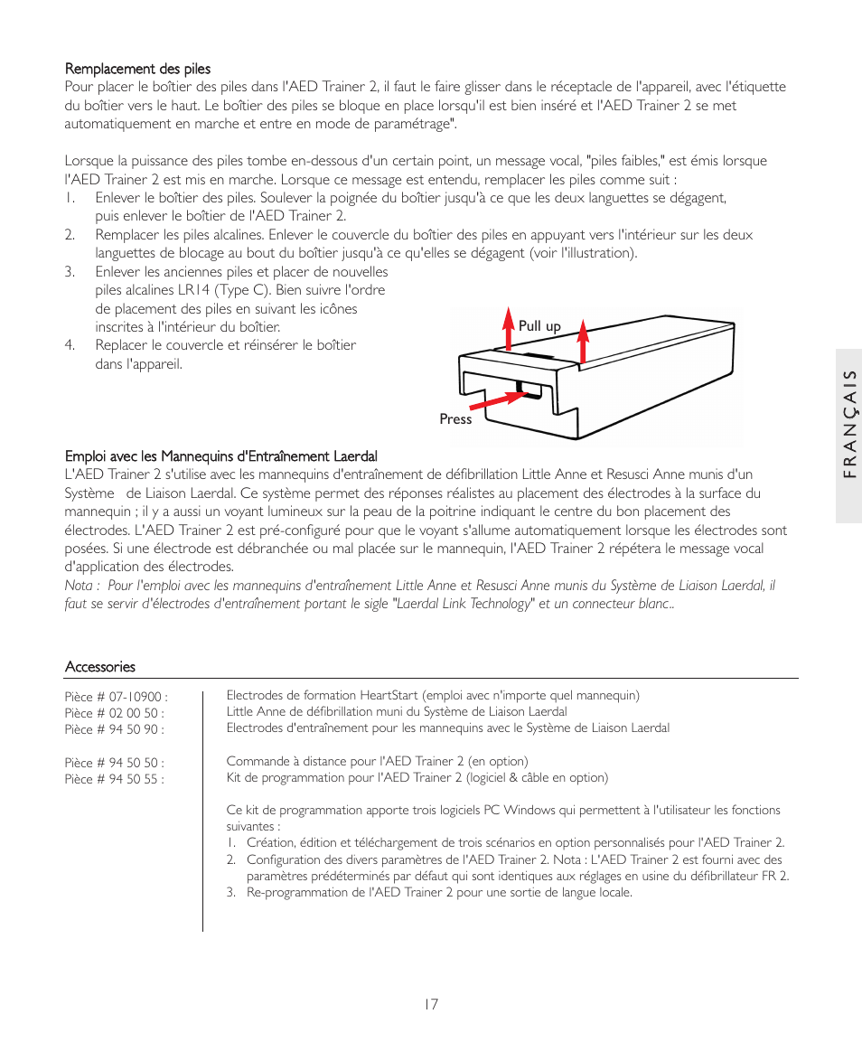 Laerdal AED Trainer 2 User Manual | Page 17 / 38