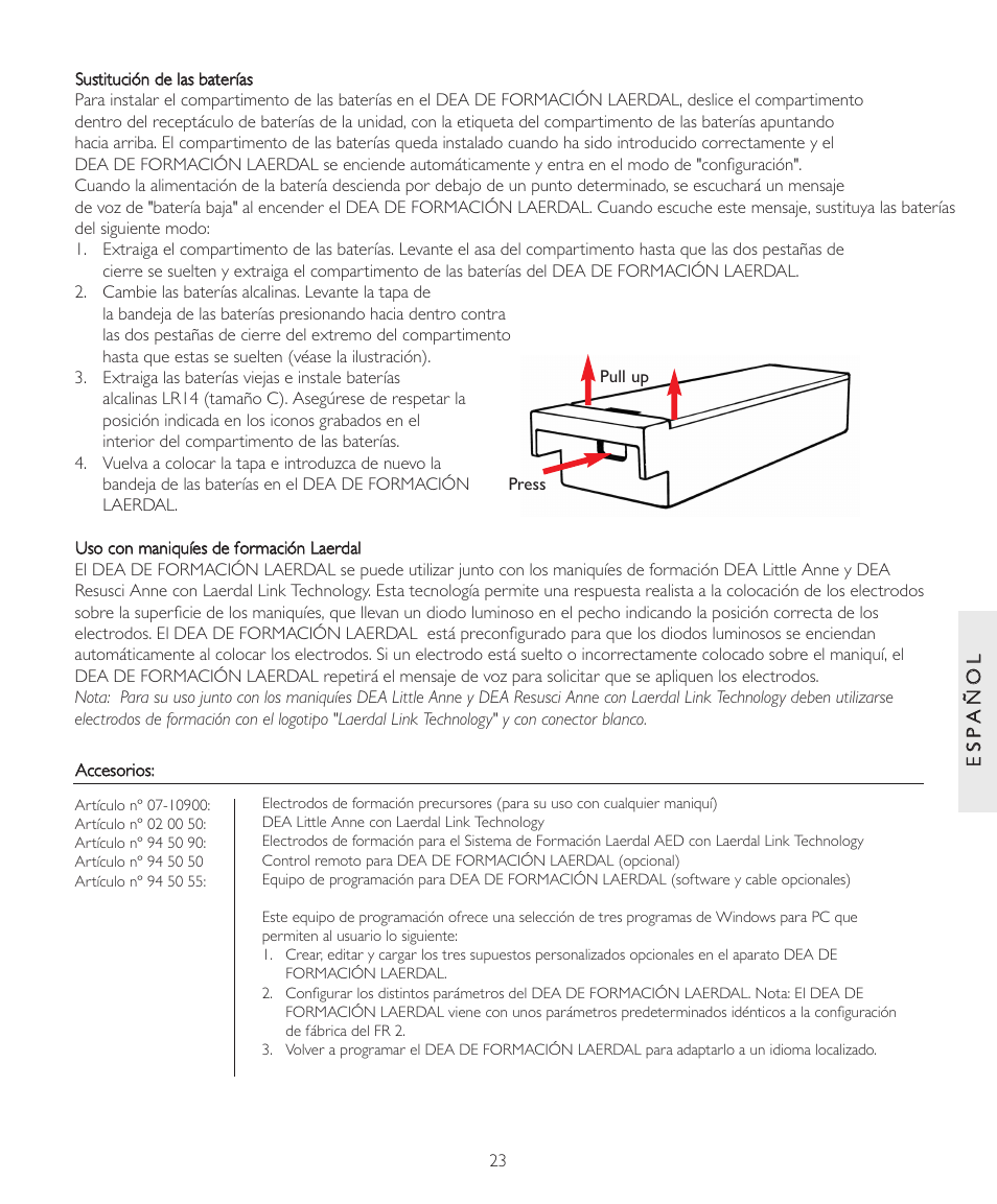 Laerdal AED Trainer 2 User Manual | Page 23 / 38