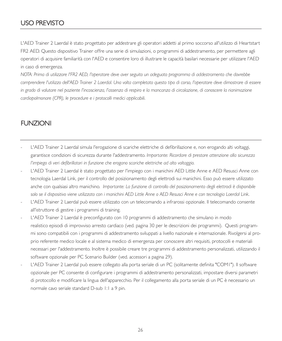 Laerdal AED Trainer 2 User Manual | Page 26 / 38