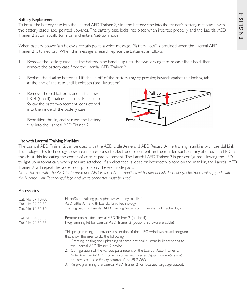 Laerdal AED Trainer 2 User Manual | Page 5 / 38