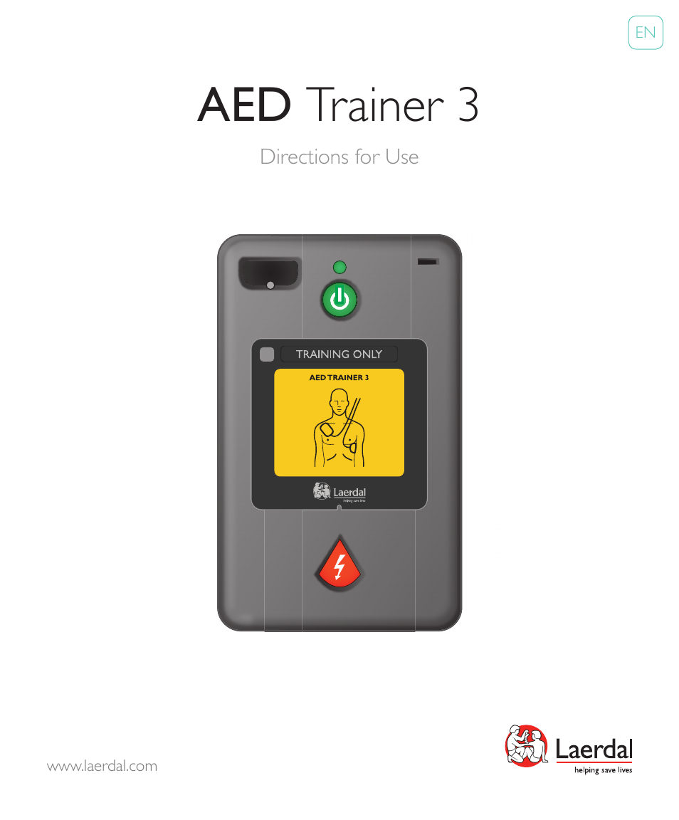 Laerdal AED Trainer 3 User Manual | 28 pages