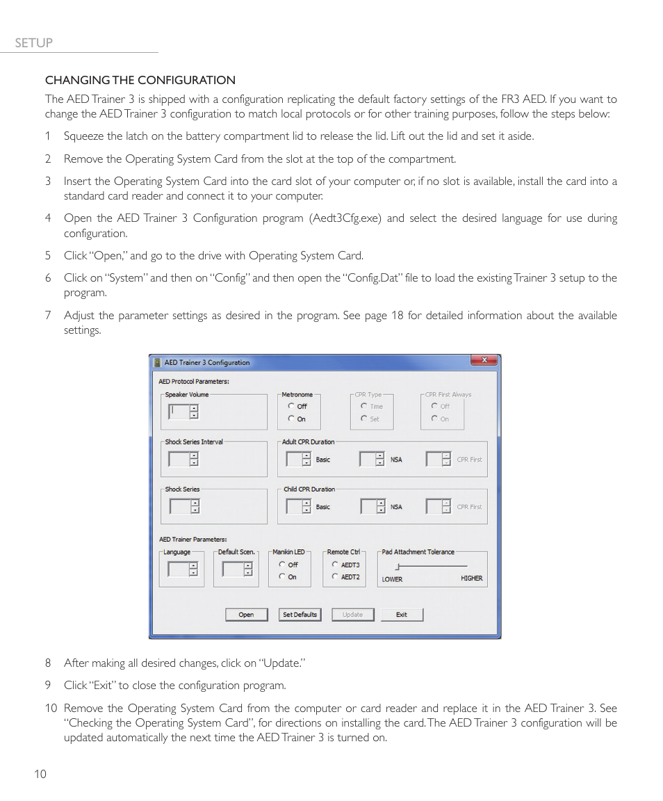Laerdal AED Trainer 3 User Manual | Page 10 / 28
