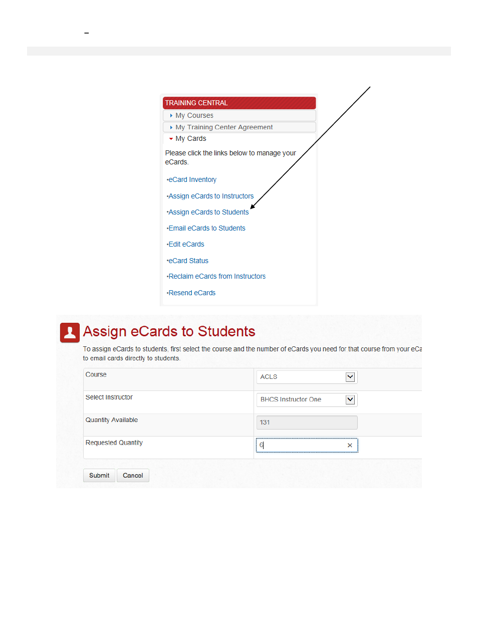 Ssign e, Ards to, Tudents | Laerdal AHA eCards User Manual | Page 9 / 53