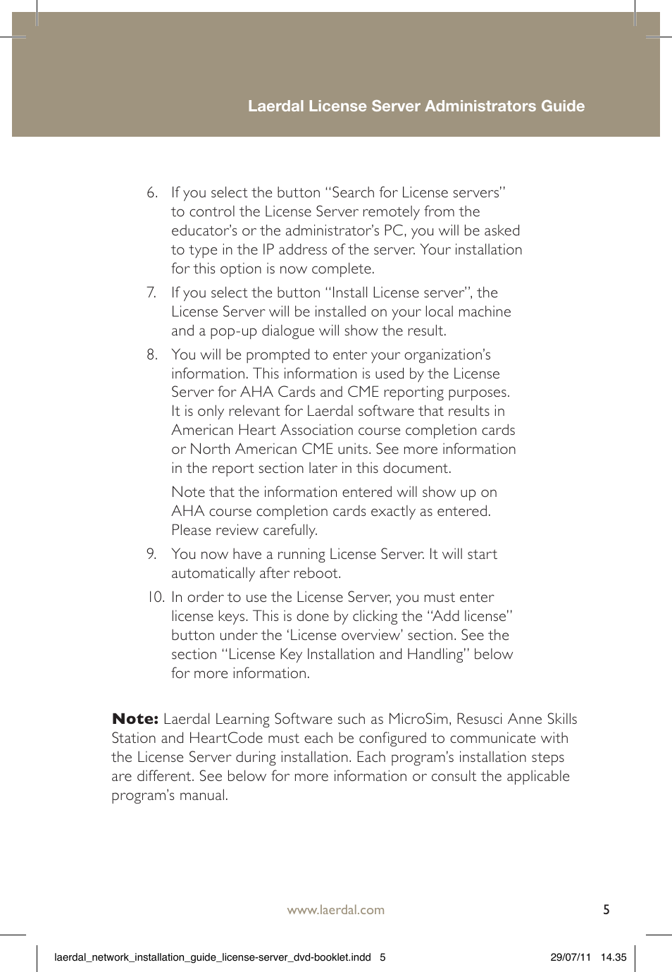 Laerdal HeartCode PALS User Manual | Page 5 / 24