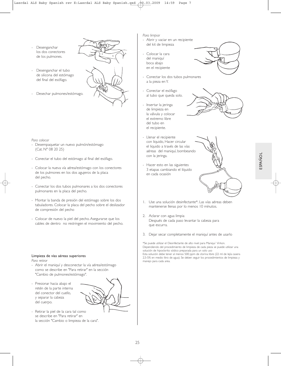 Laerdal ALS Baby User Manual | Page 25 / 40