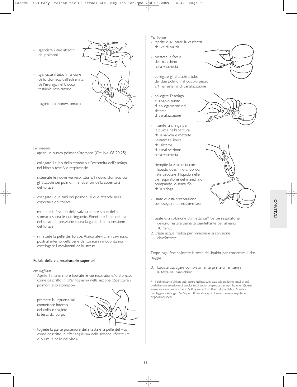 Laerdal ALS Baby User Manual | Page 31 / 40