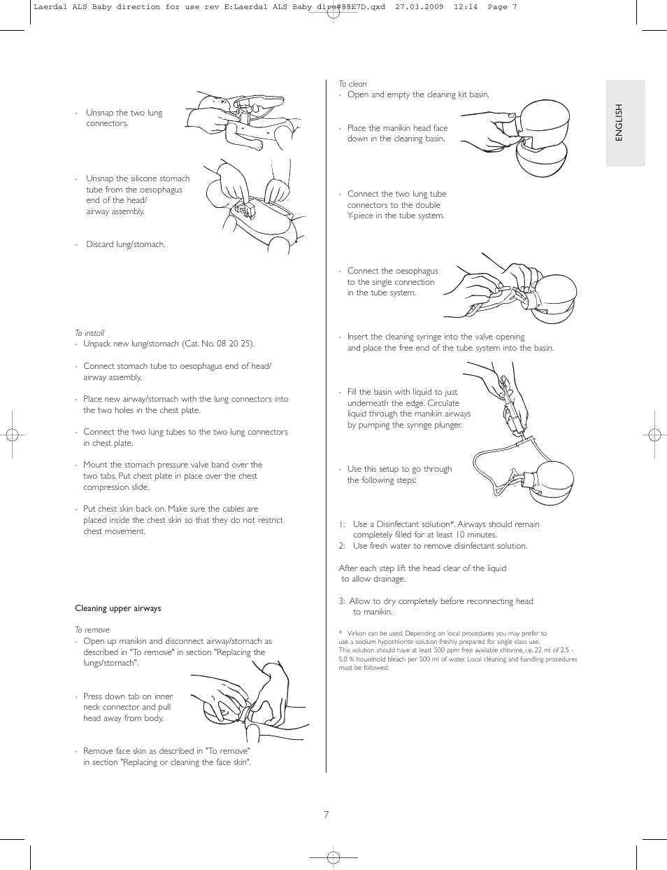 Laerdal ALS Baby User Manual | Page 7 / 40