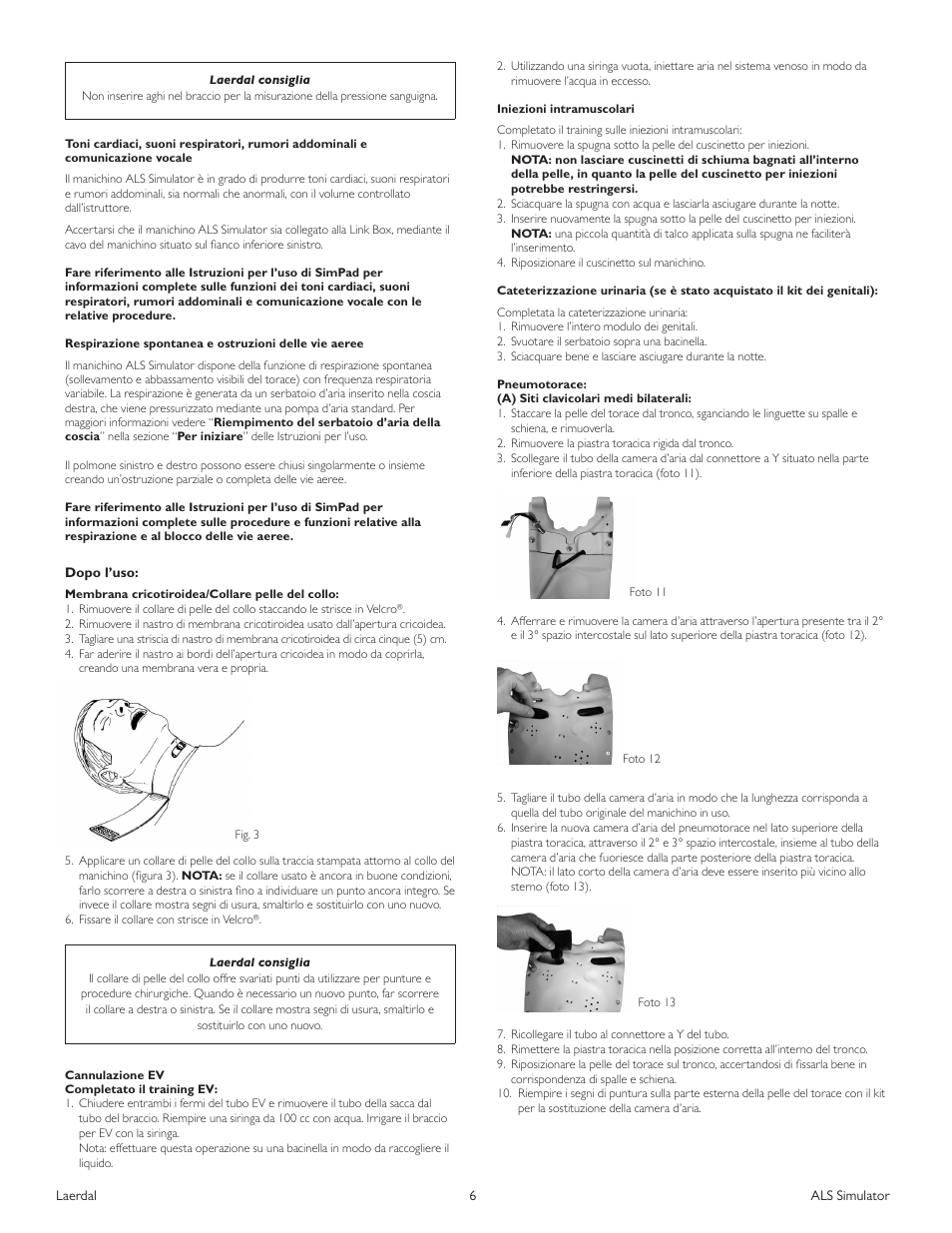 Laerdal ALS Simulator (SimPad capable) User Manual | Page 28 / 124