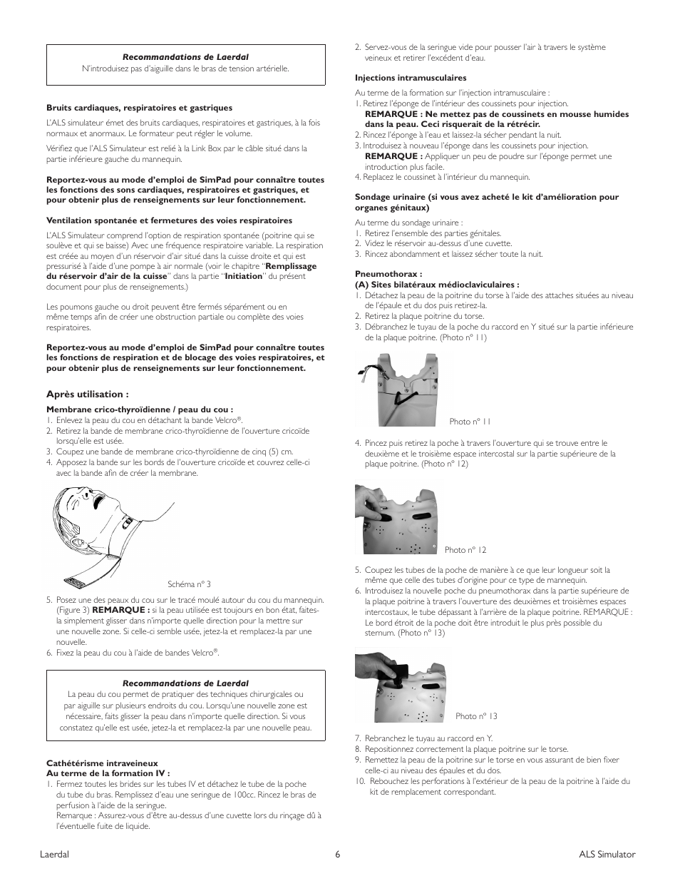 Laerdal ALS Simulator (SimPad capable) User Manual | Page 38 / 124