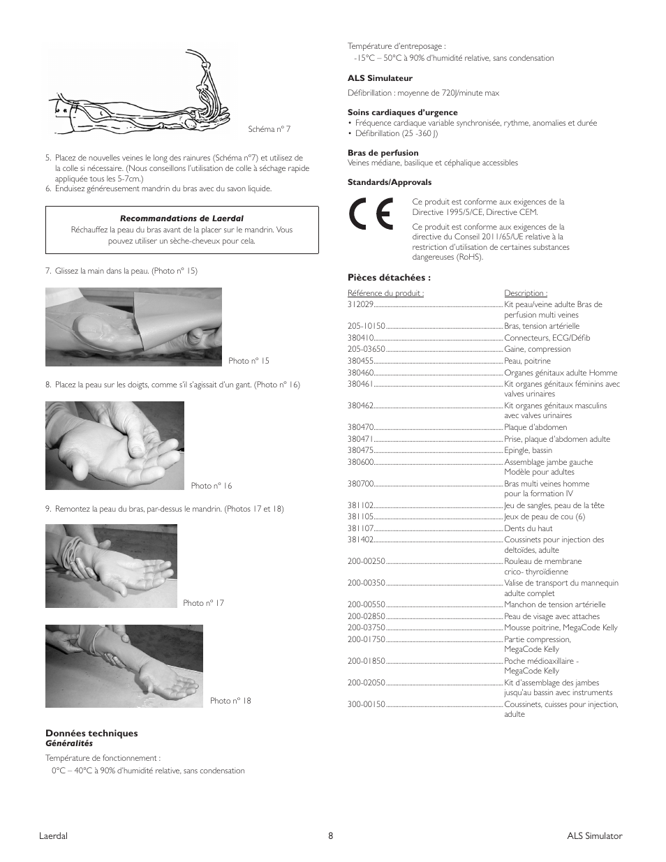 Laerdal ALS Simulator (SimPad capable) User Manual | Page 40 / 124