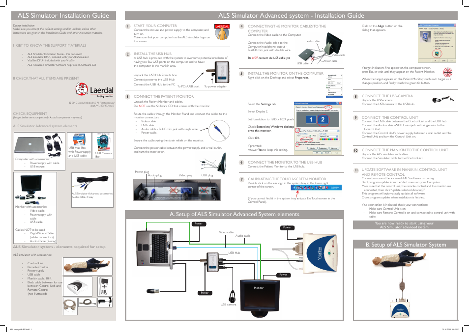 Laerdal ALS Simulator Advanced User Manual | 1 page