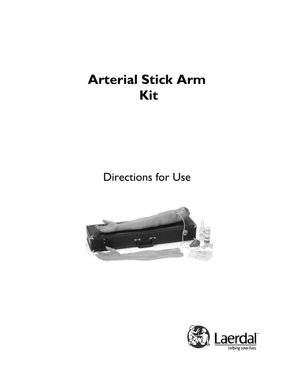 Laerdal Arterial Arm Stick Kit User Manual | 8 pages