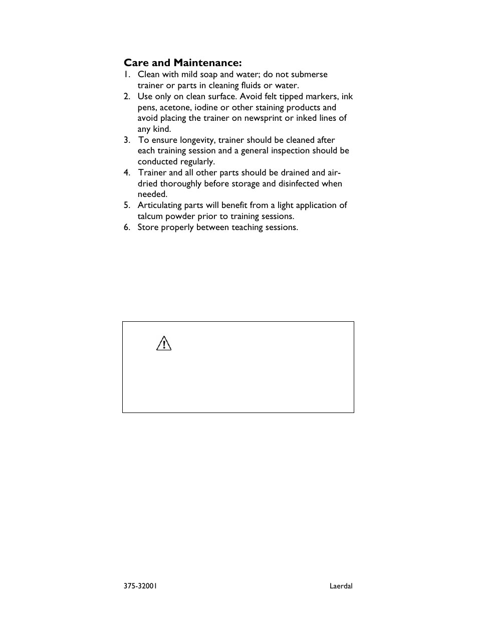 Laerdal Baby Arti User Manual | Page 6 / 8