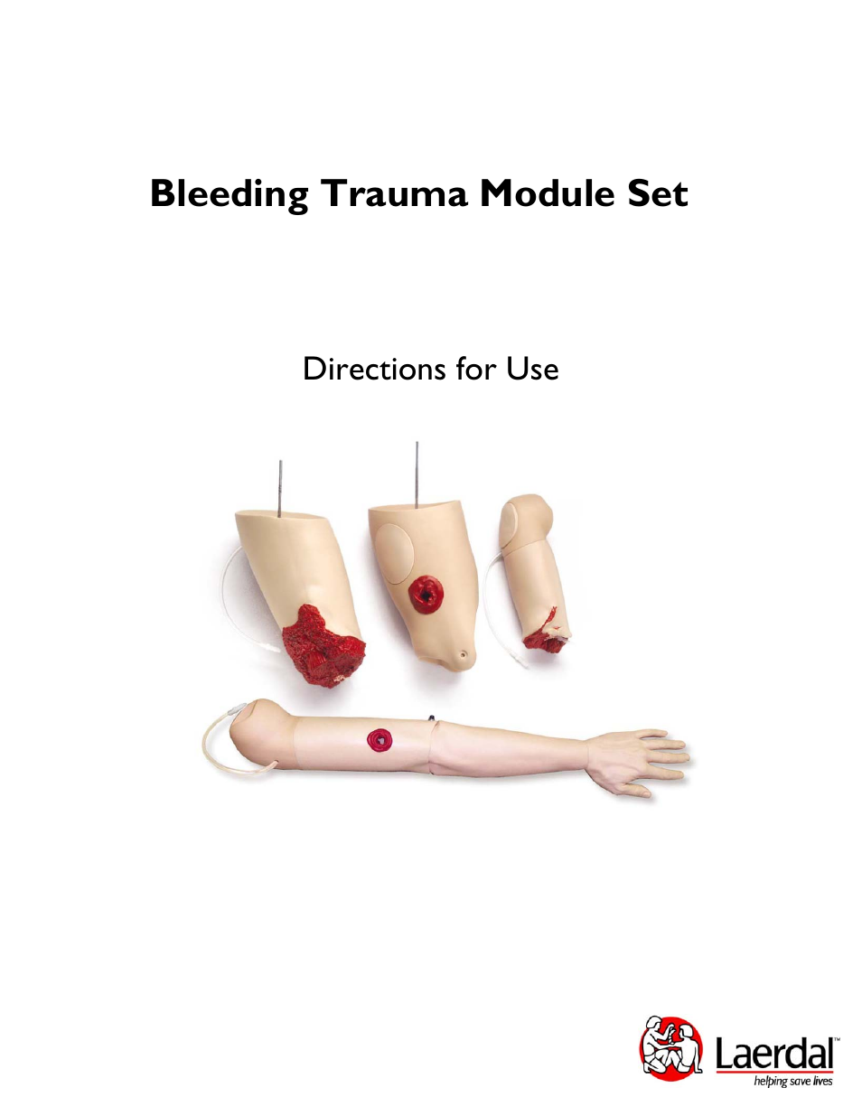 Laerdal Bleeding Trauma Modules User Manual | 14 pages