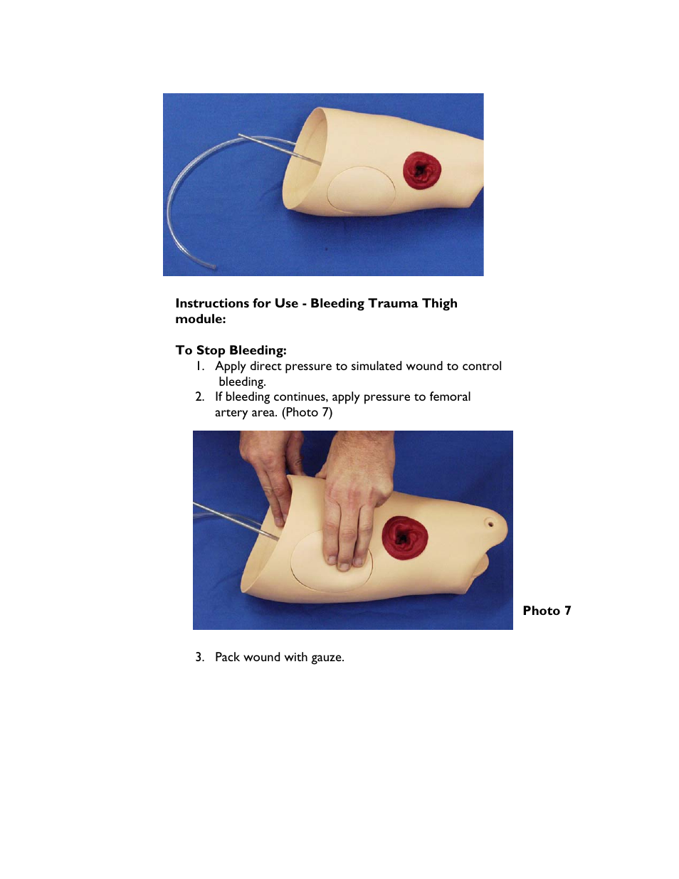 Laerdal Bleeding Trauma Modules User Manual | Page 10 / 14