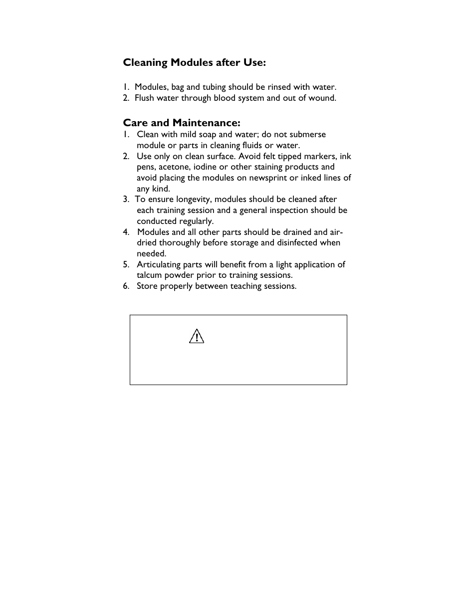 Laerdal Bleeding Trauma Modules User Manual | Page 12 / 14