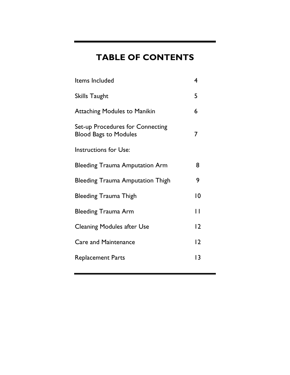 Laerdal Bleeding Trauma Modules User Manual | Page 3 / 14