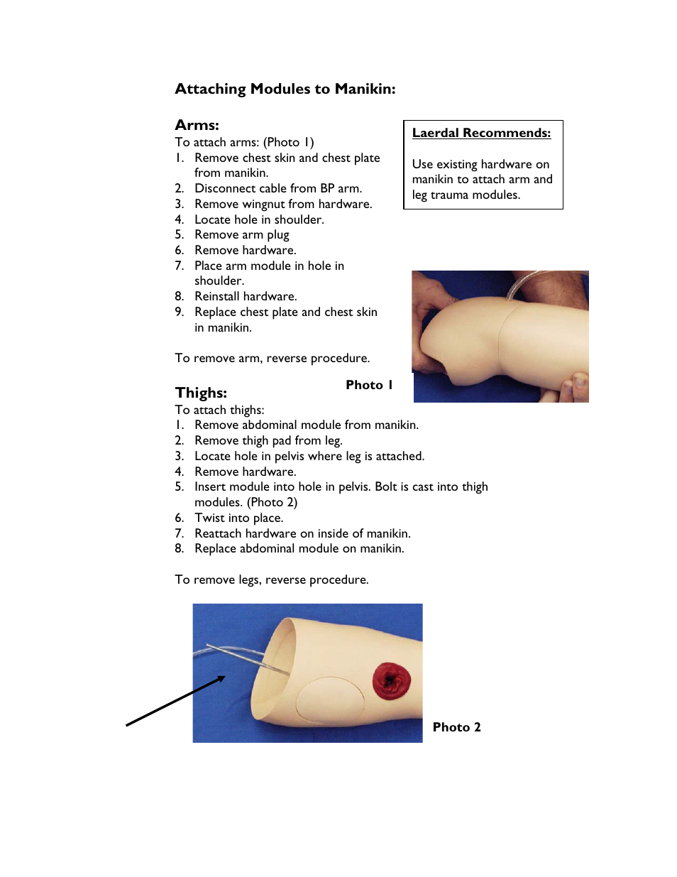 Laerdal Bleeding Trauma Modules User Manual | Page 6 / 14