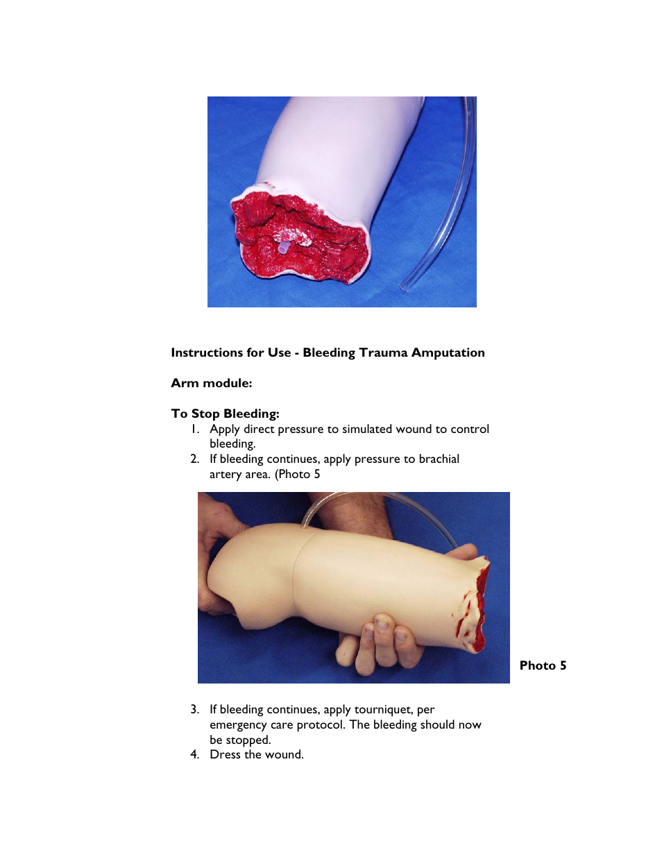 Laerdal Bleeding Trauma Modules User Manual | Page 8 / 14