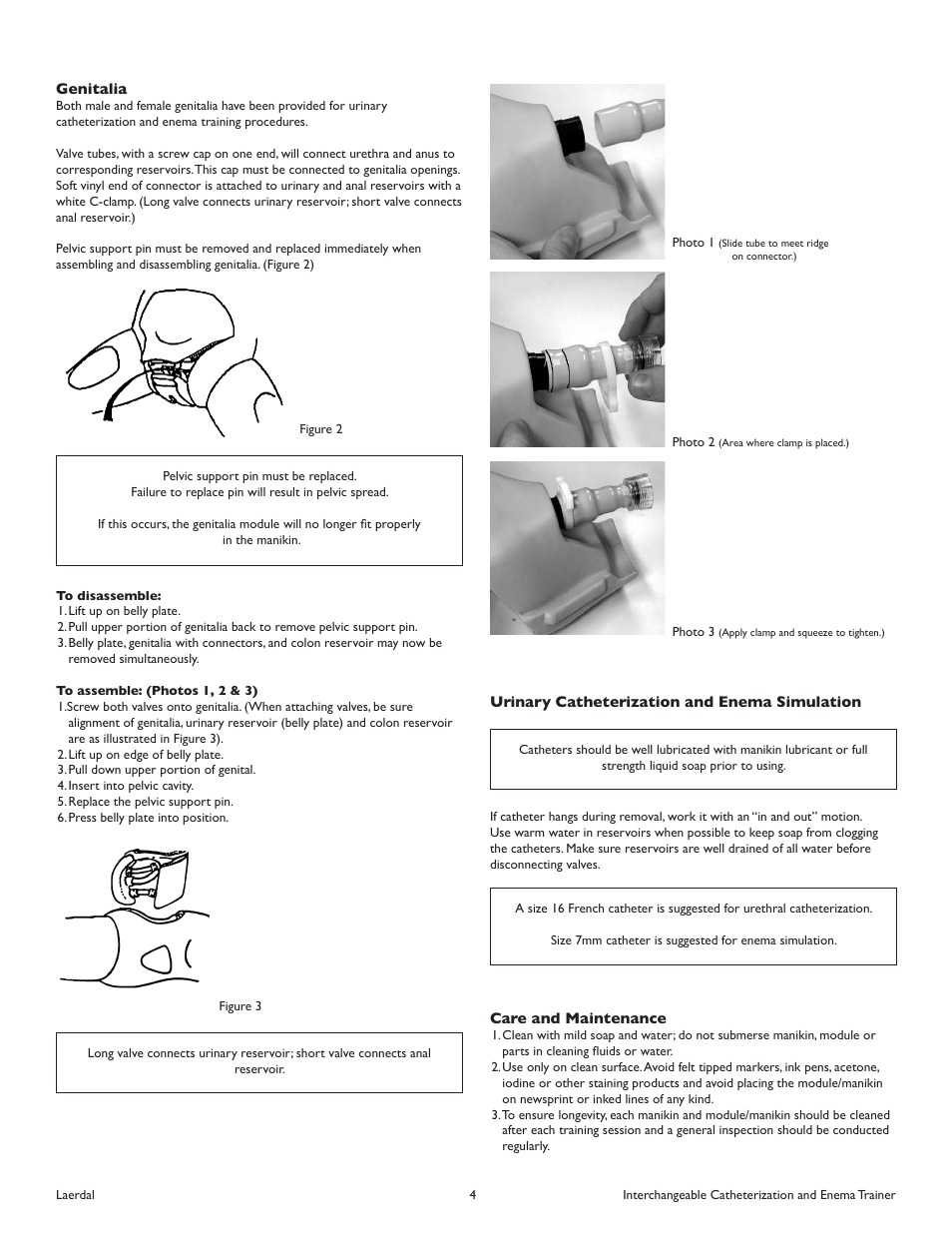 Laerdal Catheterization and Enema Trainer User Manual | Page 4 / 8