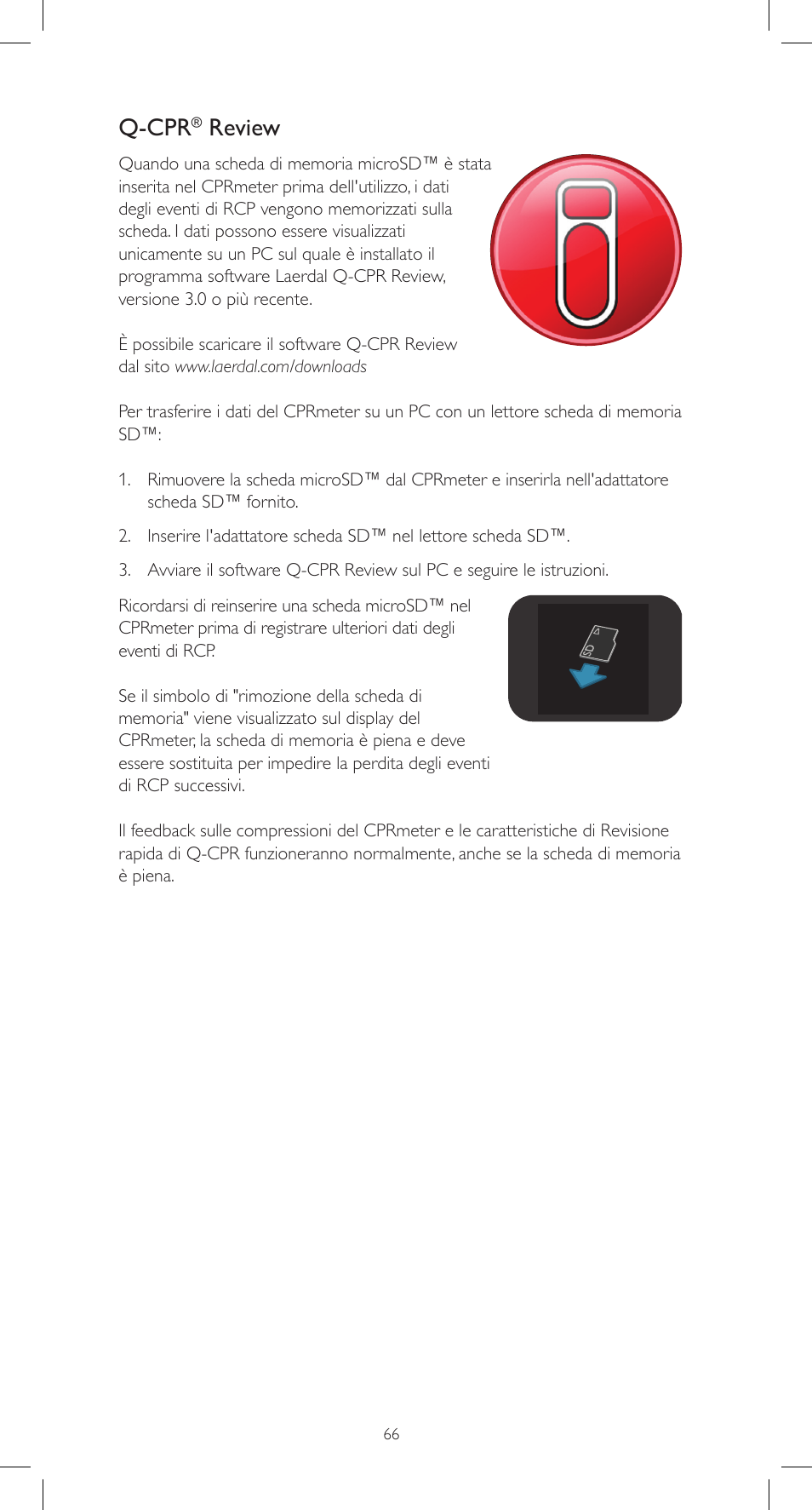 Q-cpr, Review | Laerdal CPRmeter User Manual | Page 66 / 248