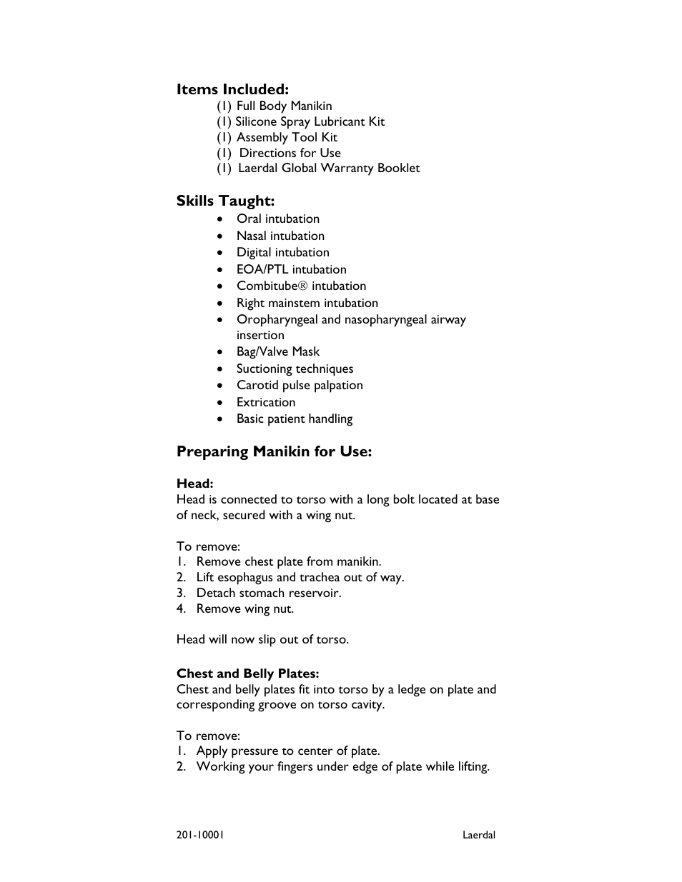 Laerdal Crash Kelly User Manual | Page 4 / 10