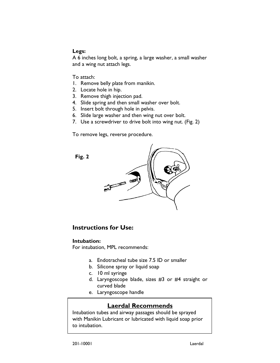 Laerdal Crash Kelly User Manual | Page 6 / 10