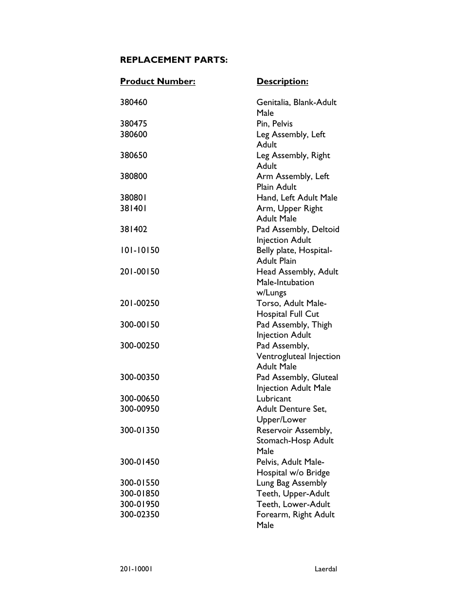 Laerdal Crash Kelly User Manual | Page 8 / 10