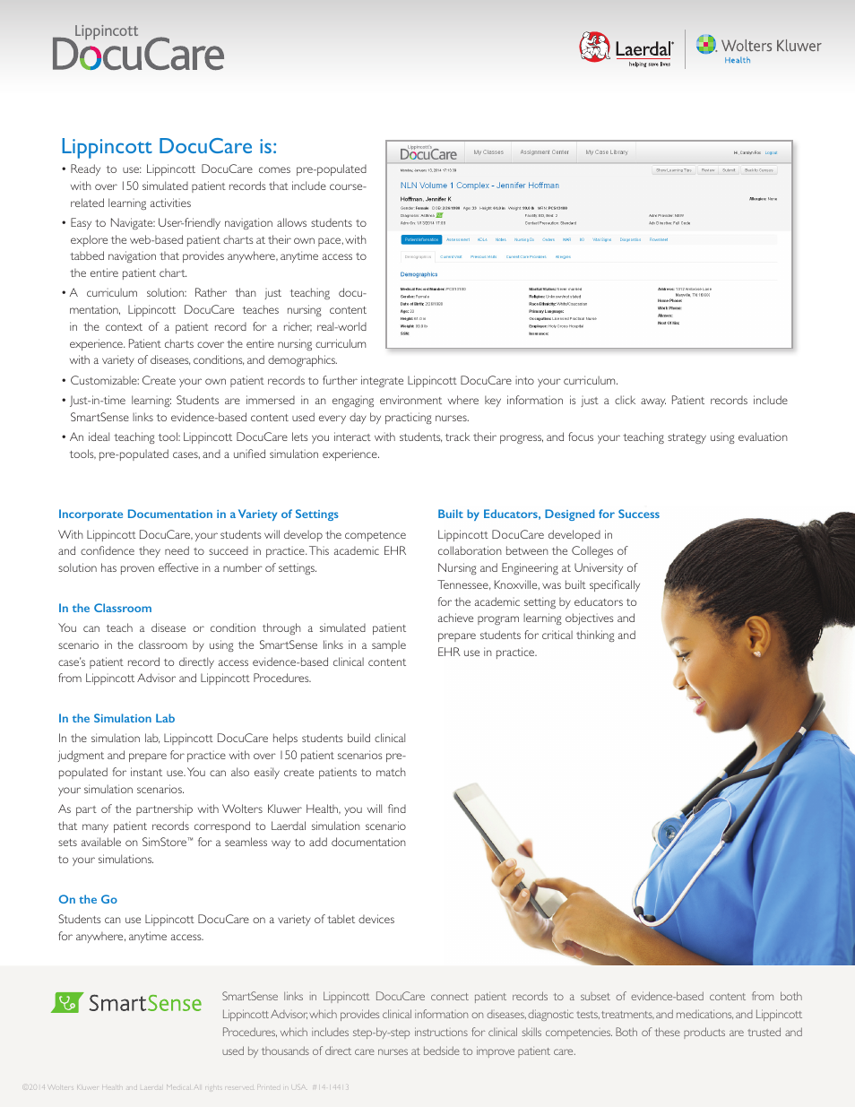 Lippincott docucare is, Lippincott | Laerdal DocuCare User Manual | Page 2 / 2