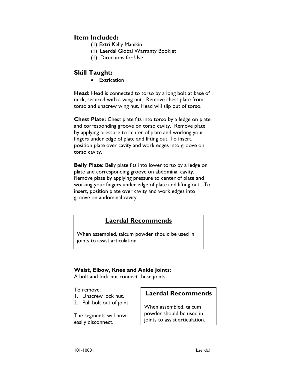 Laerdal Extri Kelly User Manual | Page 5 / 10