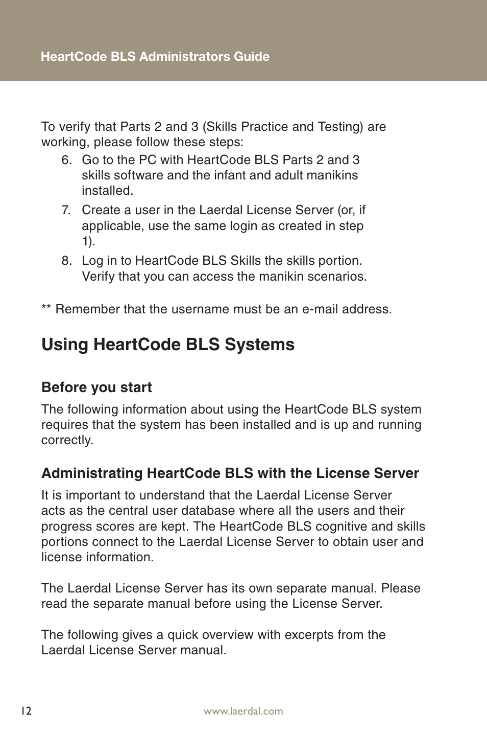 Using heartcode bls systems | Laerdal HeartCode BLS 2010 User Manual | Page 12 / 24